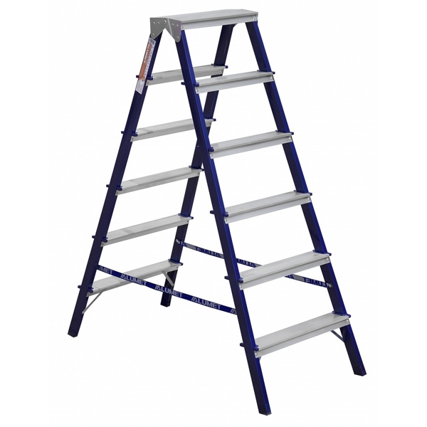 კიბე Alumet MD8206 Double-Sided Steel Ladder