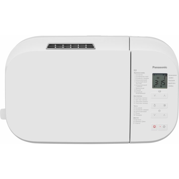 პურის საცხობი Panasonic SD-B2510WTS, 550W, Bread Maker, White