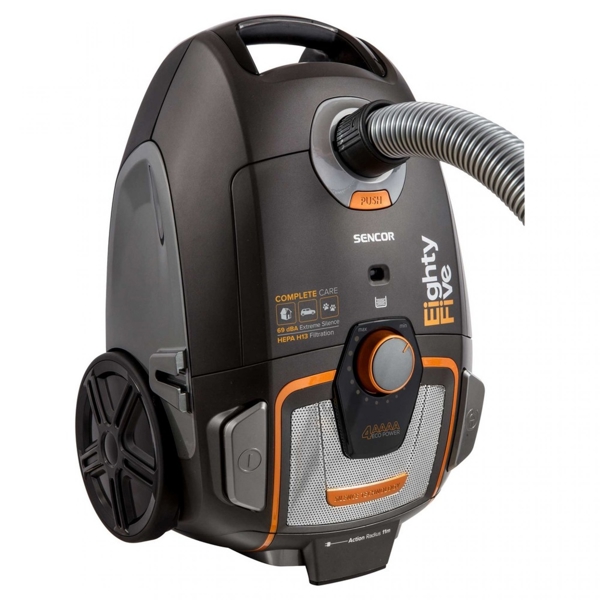 მტვერსასრუტი Sencor SVC 8505TI 4AAAA ECOPOWE Vacuum, 700W, 3L, Gray