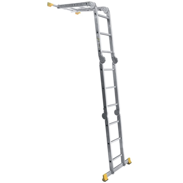 კიბე Alumet Т433, Aluminum Professional Four-Section Hinged Ladder