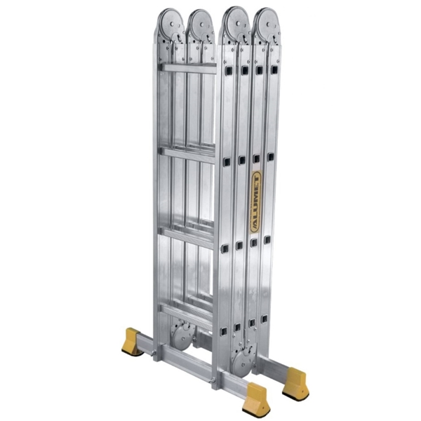 კიბე Alumet Т433, Aluminum Professional Four-Section Hinged Ladder