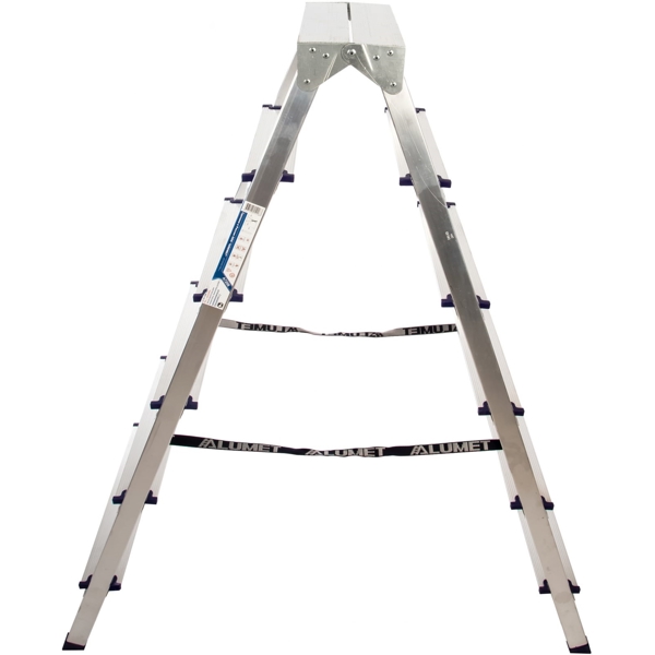 Alumet AD7206 Double-Sided Aluminum Step-Ladder