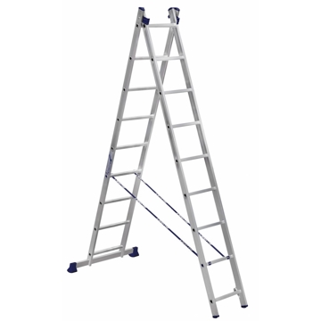 კიბე Alumet 5209 Two-Section Universal Aluminum Ladder