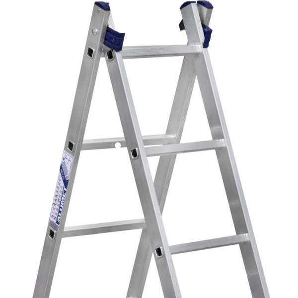 Alumet 5210 Two-Section Universal Aluminum Ladder