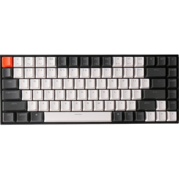 კლავიატურა Keychrone K2A3H, Wireless, Mechanical Keyboard, Switch White LED Brown, Black