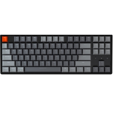 კლავიატურა Keychron K8C3, Wireless, Mechanical Keyboard, Switch RGB Brown, Aluminum Frame, Black