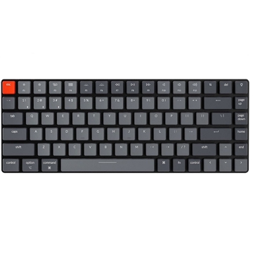 Keychrone K3A2, Wireless, Mechanical Keyboard, Switch White LED Blue, Black