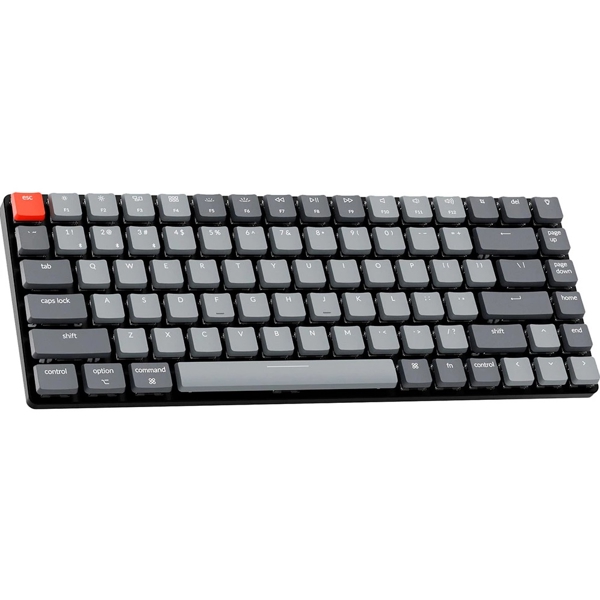 Keychrone K3A2, Wireless, Mechanical Keyboard, Switch White LED Blue, Black