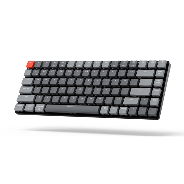 Keychrone K3A1, Wireless, Mechanical Keyboard, Switch White LED Red, Black