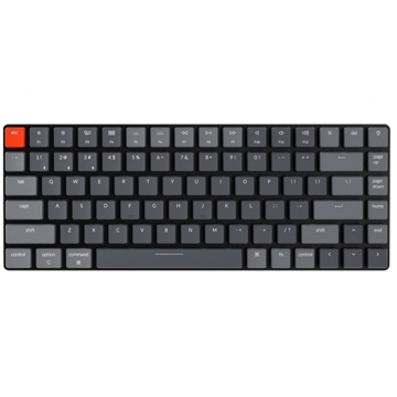 კლავიატურა Keychrone K3E3, Wireless, Mechanical Keyboard, Switch Optical RGB Brown, Black