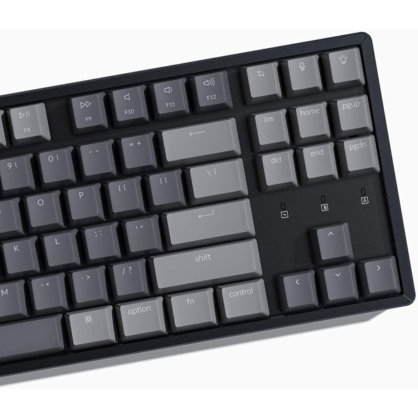 კლავიატურა Keychron K8J2, Wireless, Mechanical Keyboard, Switch RGB Blue, Black