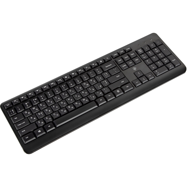 2E KS220WB Wireless Keyboard, Black