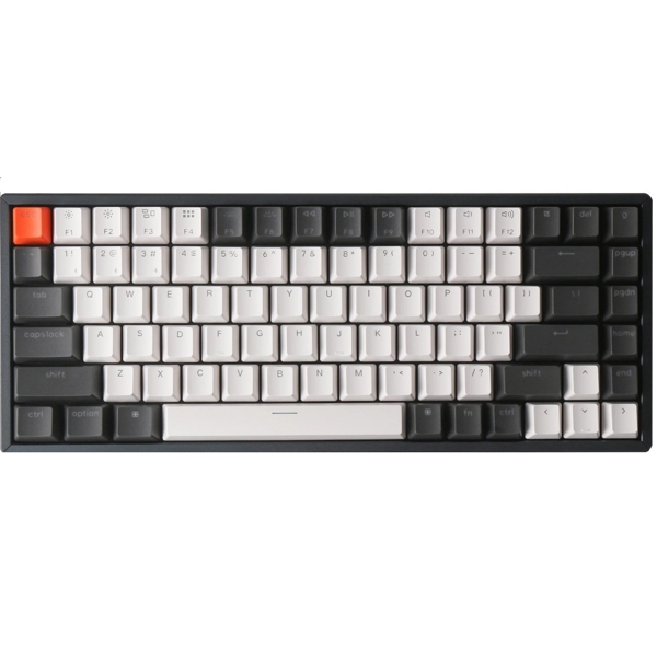 კლავიატურა Keychron K2C3H, Wireless, Mechanical Keyboard, Switch RGB Brown, Black