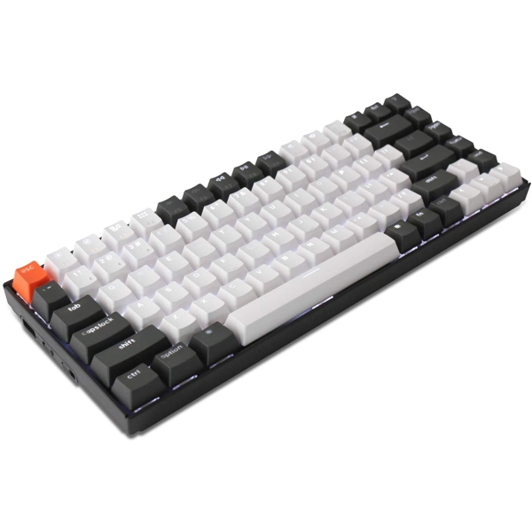 კლავიატურა Keychron K2C3H, Wireless, Mechanical Keyboard, Switch RGB Brown, Black