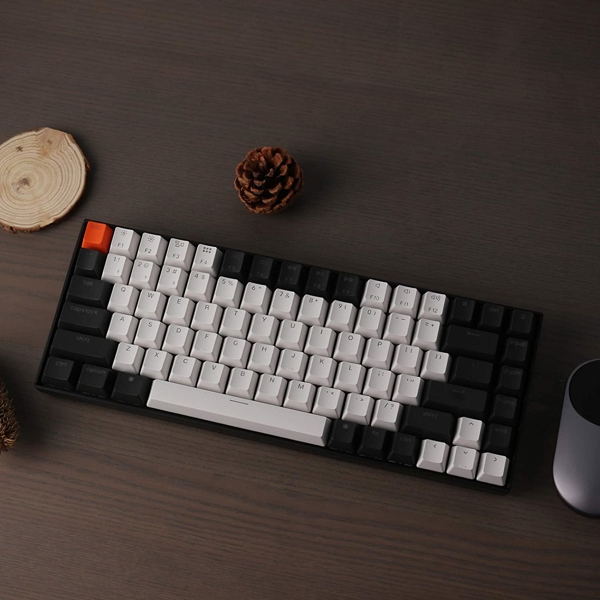 კლავიატურა Keychron K2C3H, Wireless, Mechanical Keyboard, Switch RGB Brown, Black