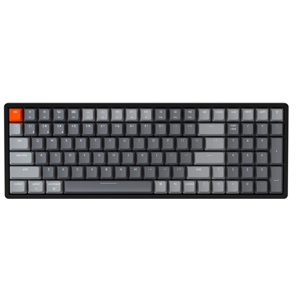 კლავიატურა Keychron K4J3, Wireless, Mechanical Keyboard, Switch RGB Brown, Black