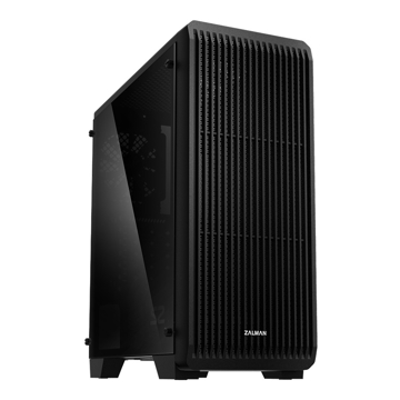 Zalman S2 TG, ATX Mid Tower Computer Case, Black