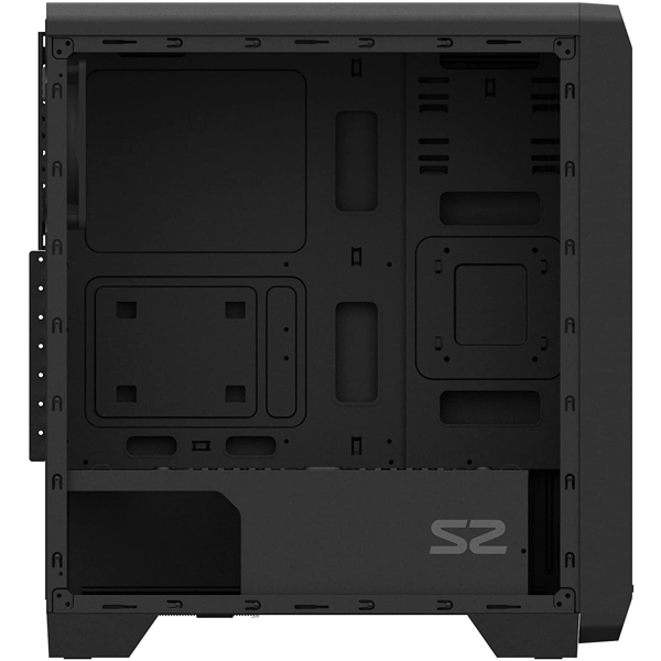 Zalman S2 TG, ATX Mid Tower Computer Case, Black