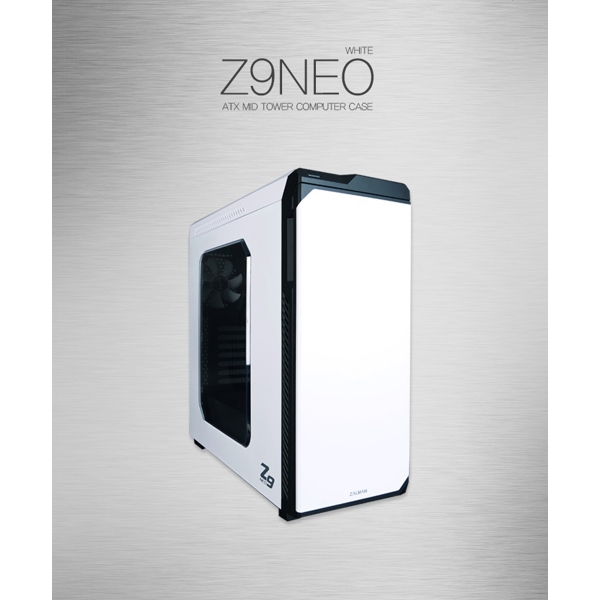 ქეისი Zalman Z9 NEO, ATX Mid-Tower Computer Case, White