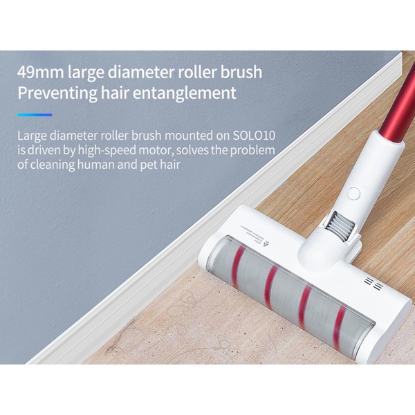 მტვერსასრუტი Xiaomi Trouver Solo 10, 300W, 0.4L, Handheld Cordless Vacuum Cleaner, LED, White