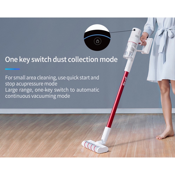 მტვერსასრუტი Xiaomi Trouver Solo 10, 300W, 0.4L, Handheld Cordless Vacuum Cleaner, LED, White