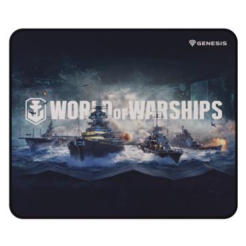 მაუსის პადი Genesis Carbon 500M Wows Armada, 300X250M, Gaming Mouse Pad