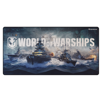 მაუსის პადი Genesis 500M Maxi Wows Armada, Gaming Mouse Pad, XL