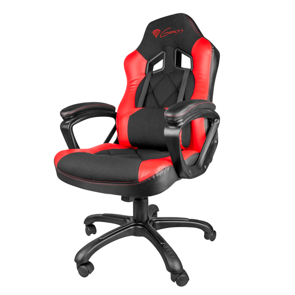 გეიმერული სავარძელი Genesis NITRO 330, Gaming Chair, Black/Red