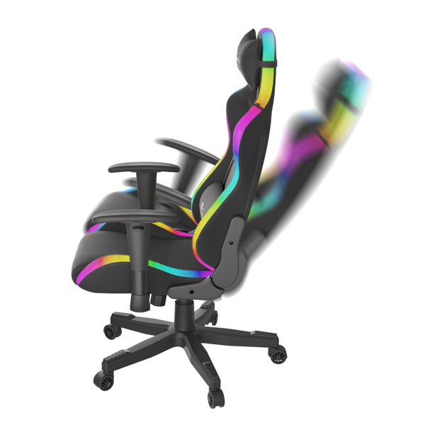 გეიმერული სავარძელი Genesis TRIT 600 RGB, Gaming Chair, Black