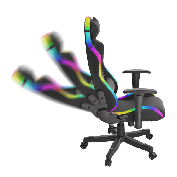 გეიმერული სავარძელი Genesis TRIT 600 RGB, Gaming Chair, Black