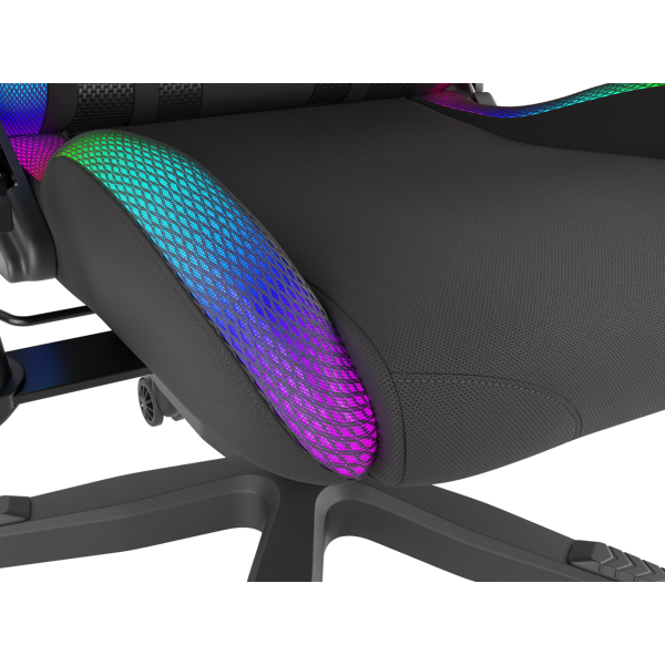 გეიმერული სავარძელი Genesis TRIT 600 RGB, Gaming Chair, Black