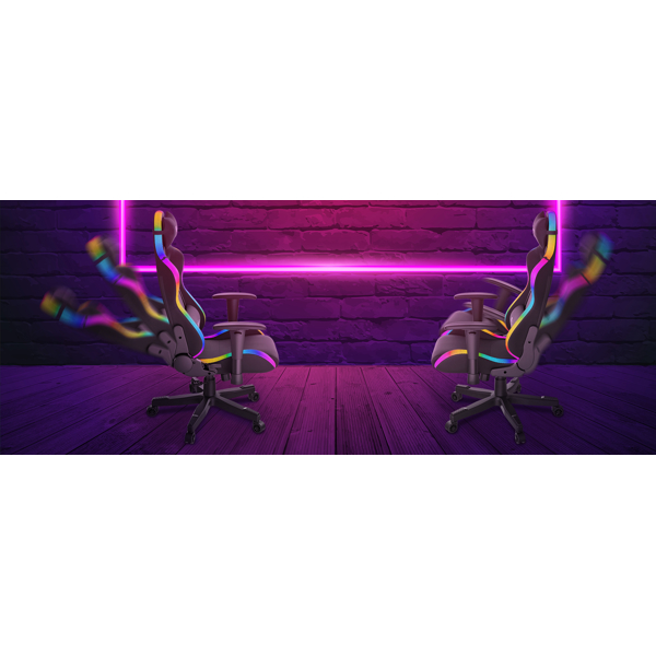 გეიმერული სავარძელი Genesis TRIT 600 RGB, Gaming Chair, Black