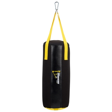 ბოქსის ტომარა Avento 41BL Punching Bag, 20Kg, 100Cm, Black/Yellow