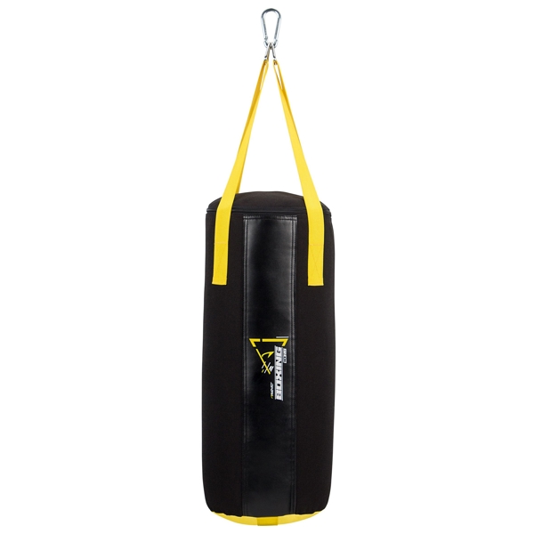 ბოქსის ტომარა Avento 41BL Punching Bag, 20Kg, 100Cm, Black/Yellow