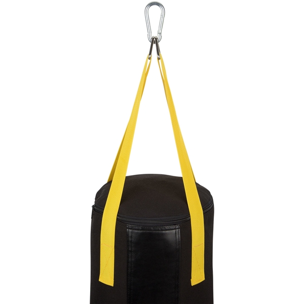 ბოქსის ტომარა Avento 41BL Punching Bag, 20Kg, 100Cm, Black/Yellow