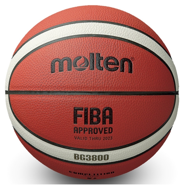 Molten 634MOB6G3800 FIBA Approved Indoor/Outdoor Ball, Size 6 