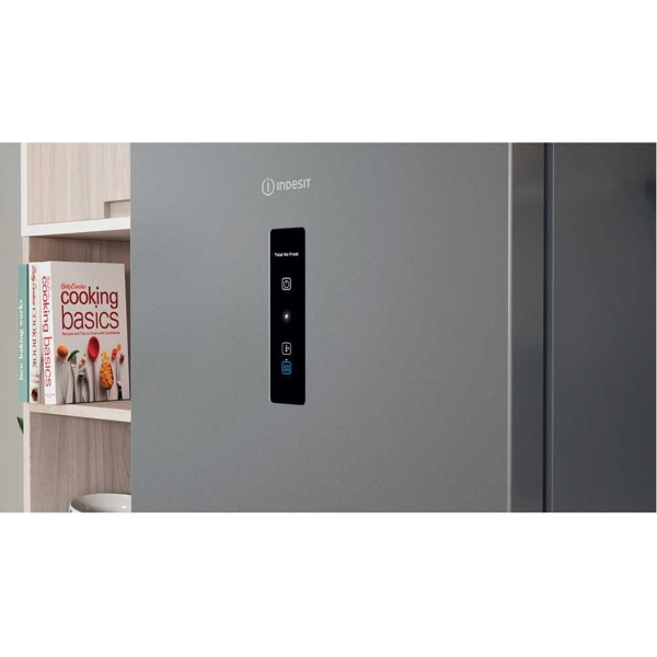 მაცივარი Indesit  ITI 5181 S UA, 298L,  A+, No Frost, Silver