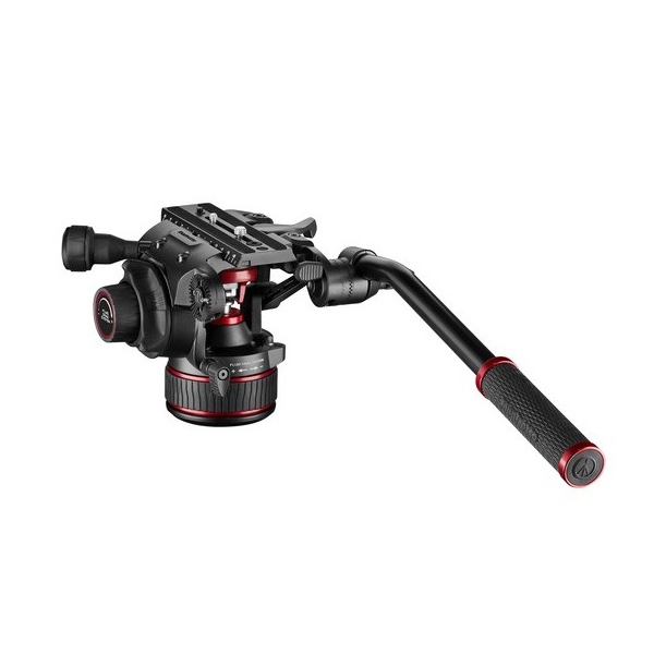 შტატივი Manfrotto MVK608CTALL, Nitrotech 608 Video Head, CF Tall Single Legs Tripod Black