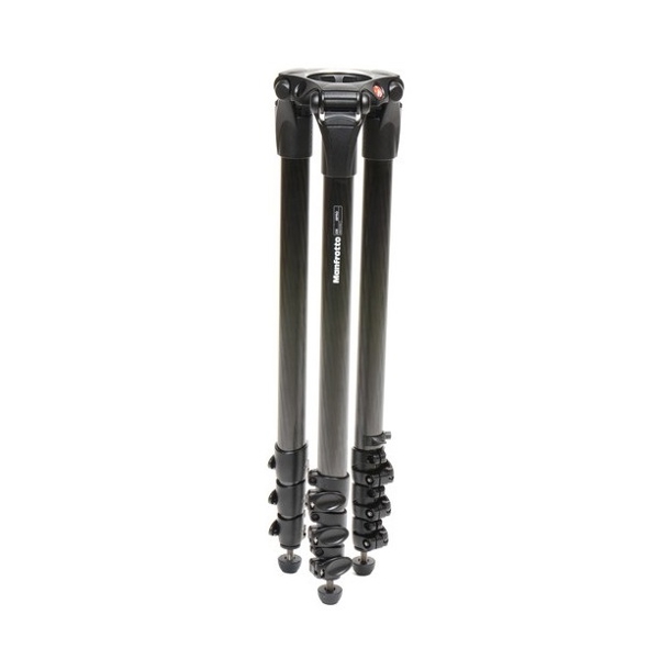 შტატივი Manfrotto MVK608CTALL, Nitrotech 608 Video Head, CF Tall Single Legs Tripod Black