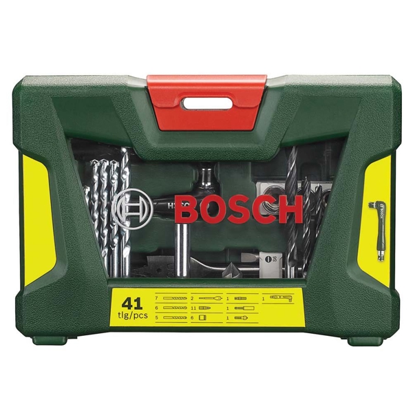 ბურღების ნაკრები Bosch 2607017305 V-Line Universal Drill Bit Accessory Set, 41Pcs