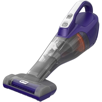 მტვერსასრუტი Black and Decker DVB315JP-QW, 400ml, 12W, Wireless Vacuum Cleaner, Purple