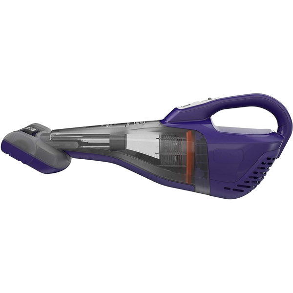 მტვერსასრუტი Black and Decker DVB315JP-QW, 400ml, 12W, Wireless Vacuum Cleaner, Purple