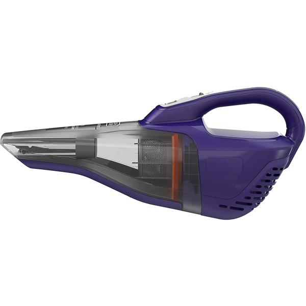 მტვერსასრუტი Black and Decker DVB315JP-QW, 400ml, 12W, Wireless Vacuum Cleaner, Purple