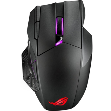 მაუსი Asus 90MP0220-BMUA00 ROG SPATHA X, Wireless, Gaming Mouse, USB, Black