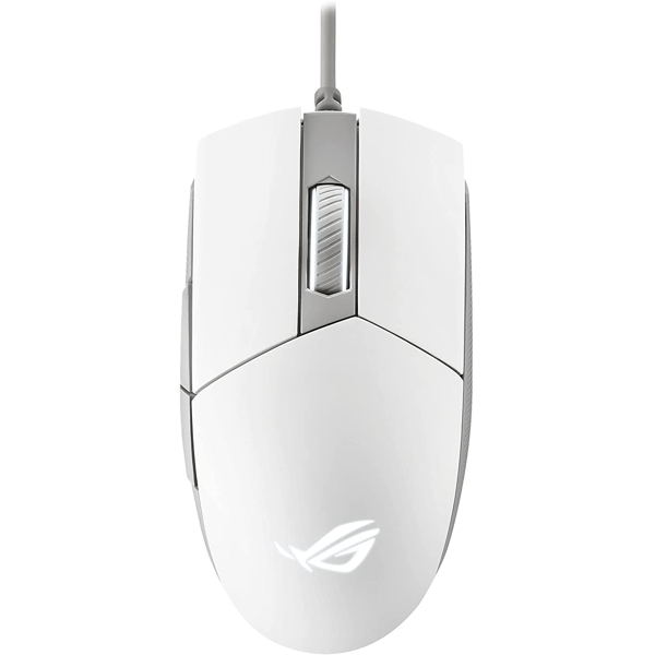 მაუსი Asus 90MP02C0-BMUA00 ROG STRIX IMPACT II, Wired, Gaming Mouse, Moonlight White