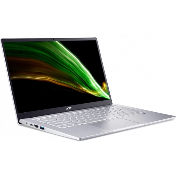 ნოუთბუქი Acer NX.ABLER.003 ACER Swift 3 14" FHD, i3-1115G4, 8GB, 256 SSD, Integrated, Silver