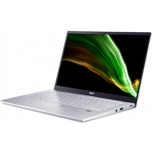 ნოუთბუქი Acer NX.ABLER.003 ACER Swift 3 14" FHD, i3-1115G4, 8GB, 256 SSD, Integrated, Silver