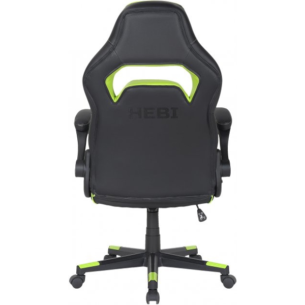 გეიმერული სავარძელი 2E 2E-GC-HEB-BK Gaming Chair Hebi Black/Green