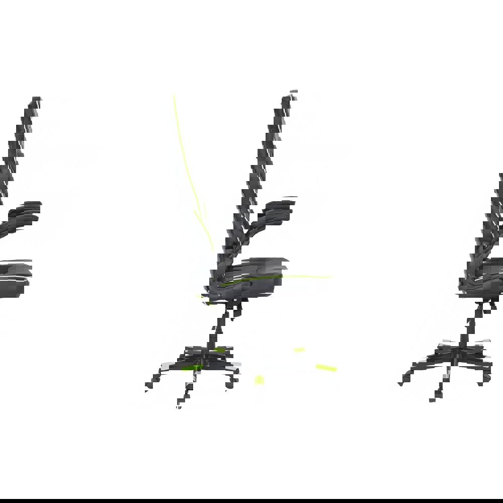 გეიმერული სავარძელი 2E 2E-GC-HEB-BK Gaming Chair Hebi Black/Green