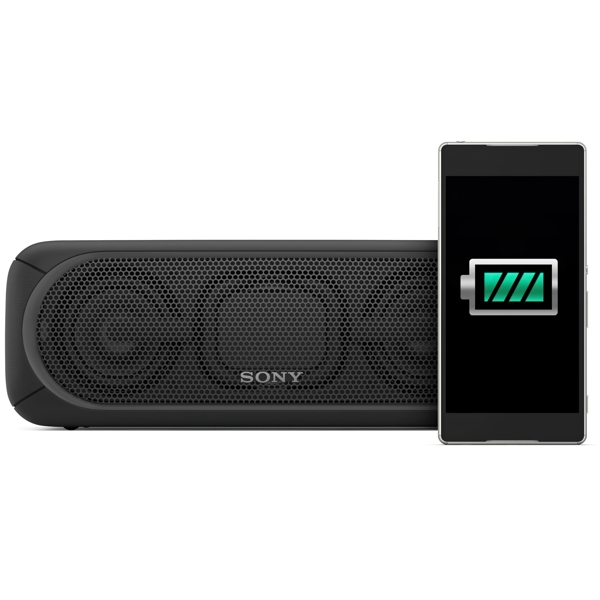 დინამიკი Sony SRS-XB40 Portable Acoustic Speaker, Bluetooth, NFC, Black